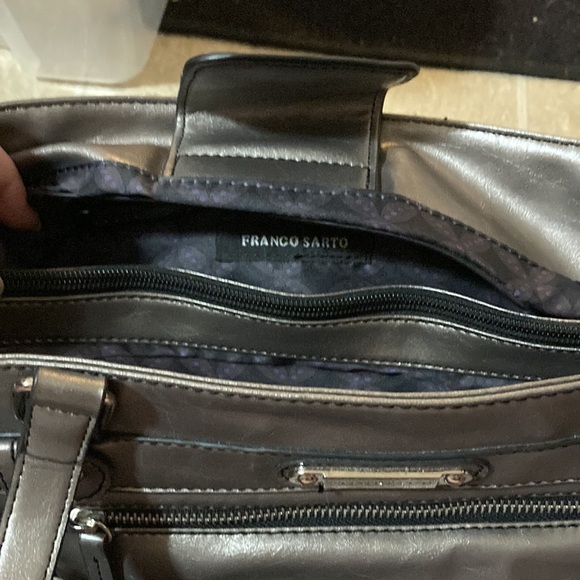 Pewter Franco Santo shoulder bag, purse - Picture 5 of 5